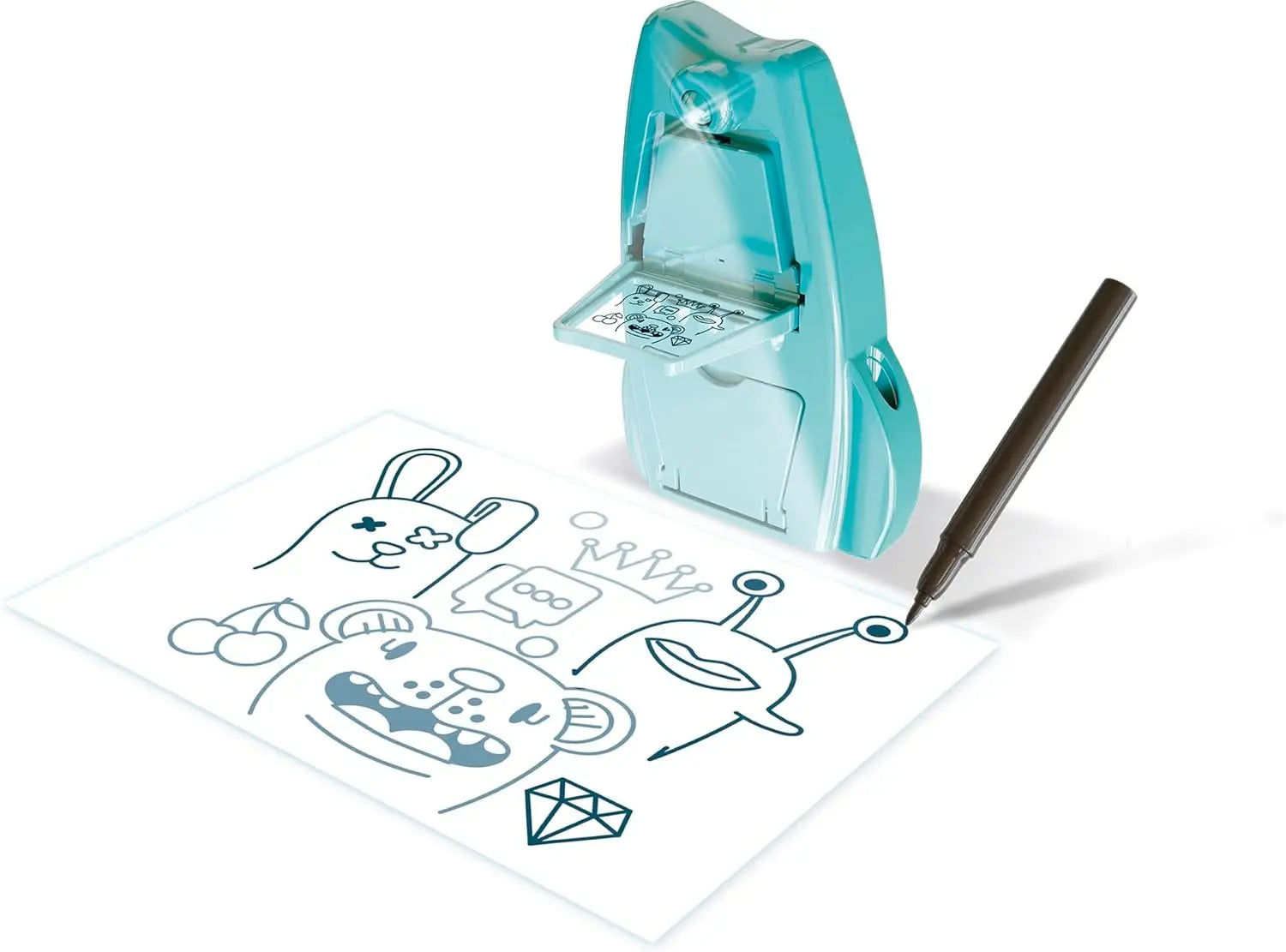 Jouet LANSAY Magic Lign Projecteur Pocket Dessins et Coloriages Lansay