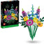 jouet pour enfant LEGO 10313 Icons Bouquet de Fleurs Sauvages, Plantes Artificielles avec Coquelicots et Lavande, Activité Manuelle , Cadeau 5702017416663 lego