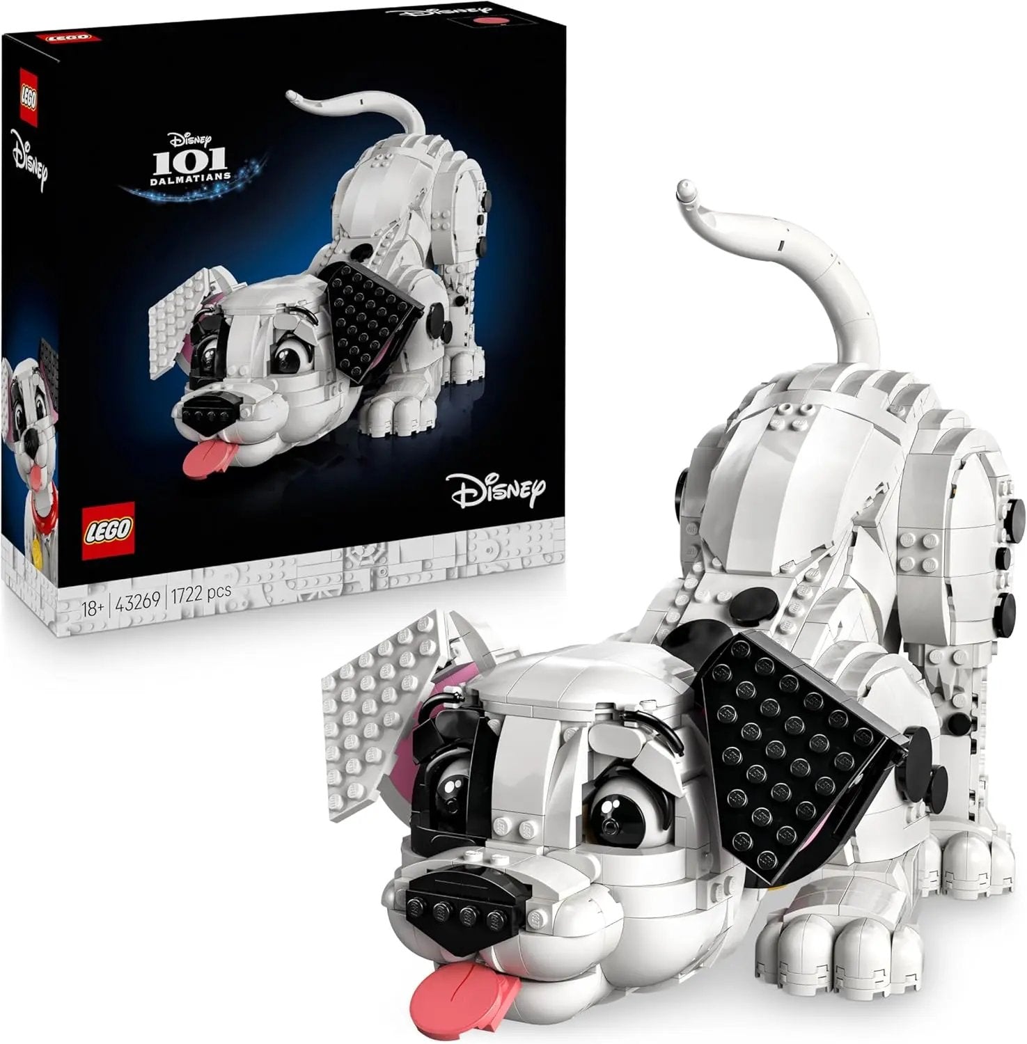 jouet lego LEGO 43269  Disney Le Chiot des 101 Dalmatiens - Set de Construction Personnalisable pour Adulte - Figurine à Transformer 5702017813967 LEGO