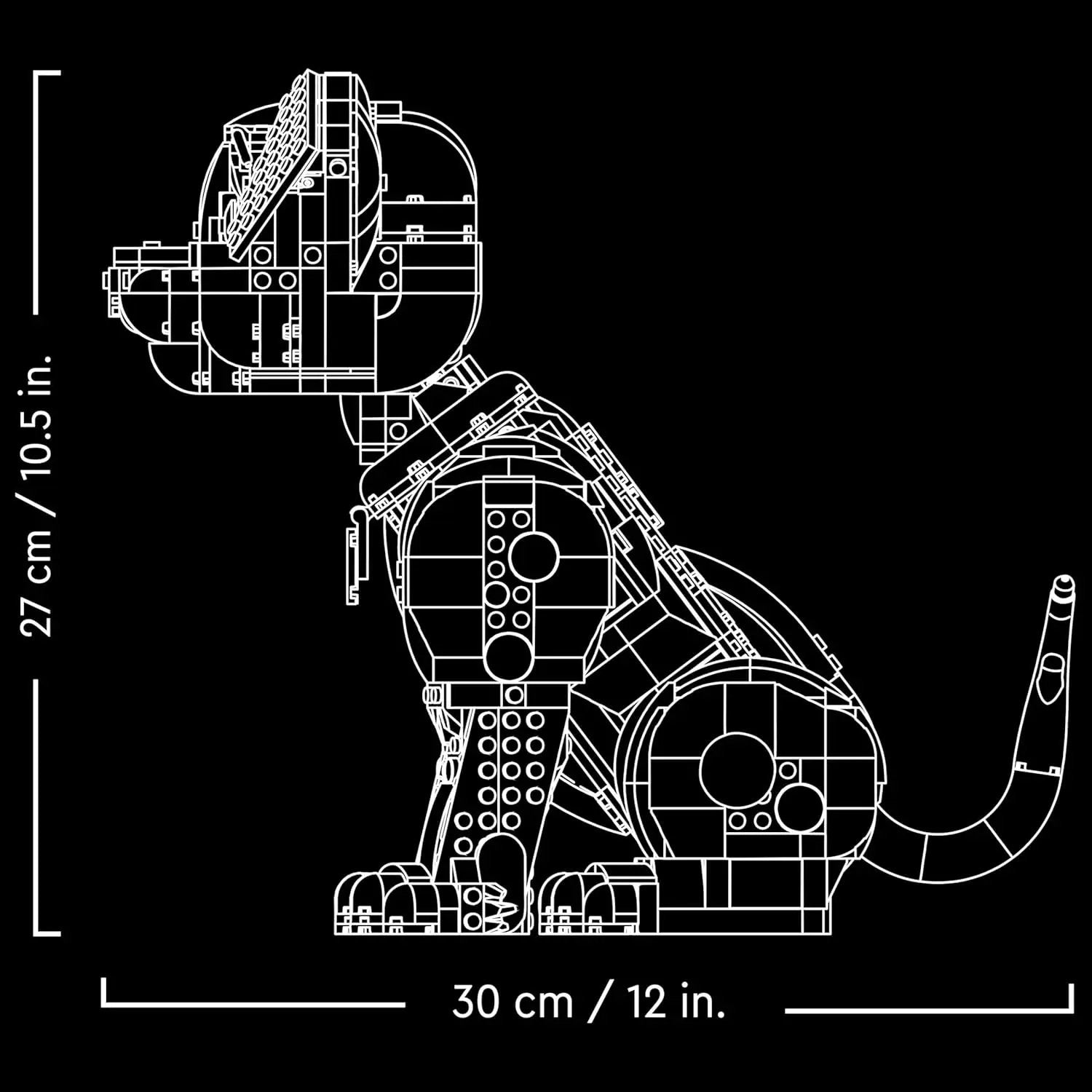 jouet lego LEGO 43269  Disney Le Chiot des 101 Dalmatiens - Set de Construction Personnalisable pour Adulte - Figurine à Transformer 5702017813967 LEGO