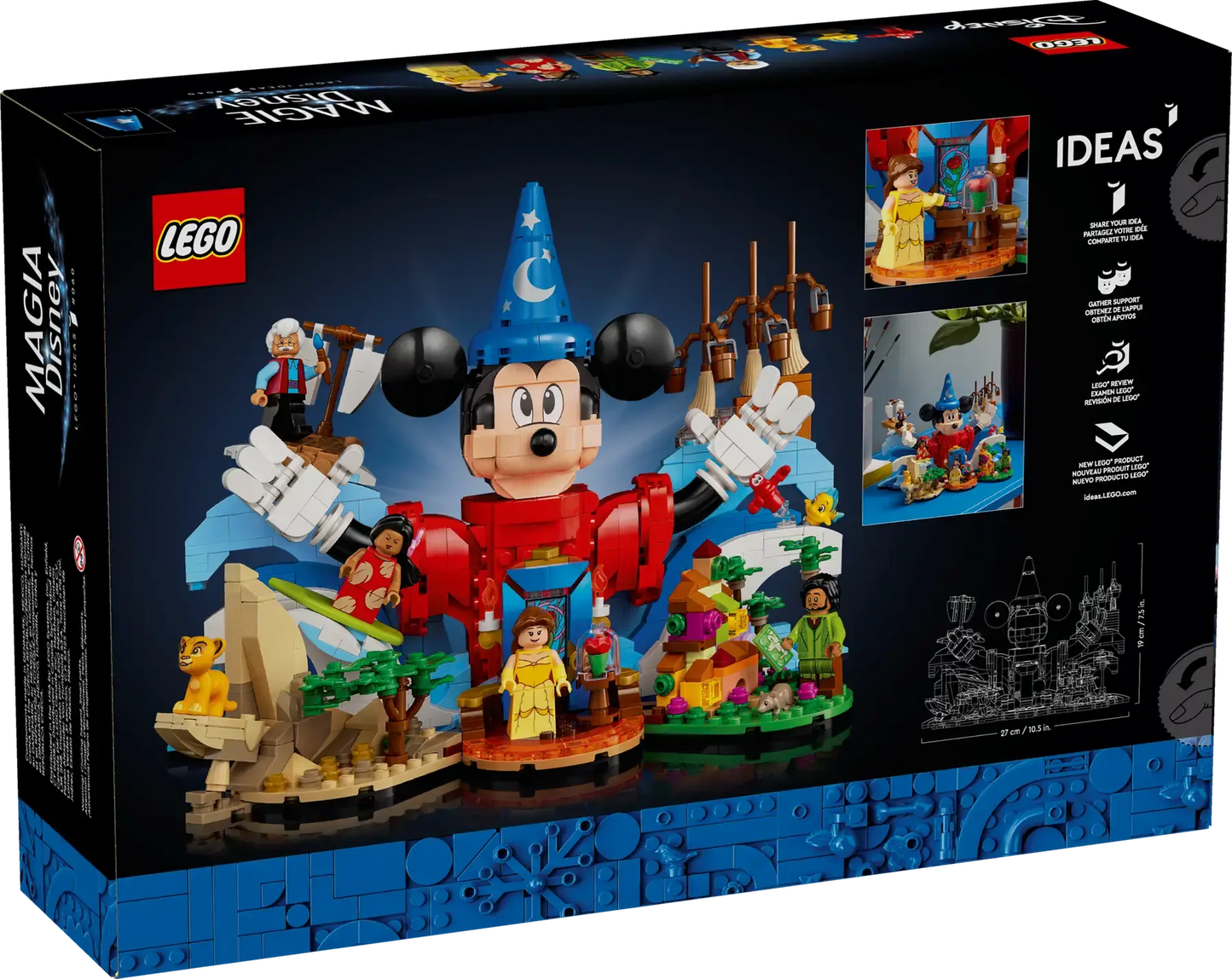 jouet LEGO Ideas La magie Disney 21352 lego