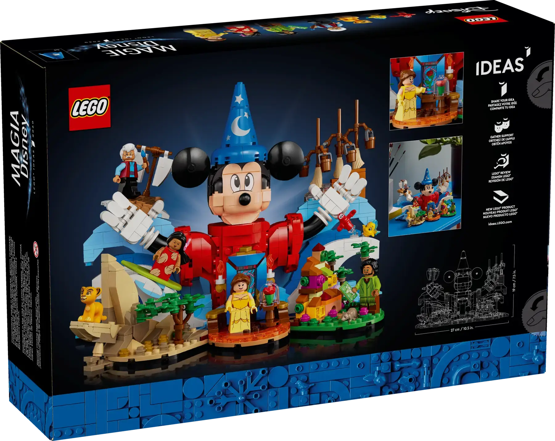 jouet LEGO Ideas La magie Disney 21352 lego