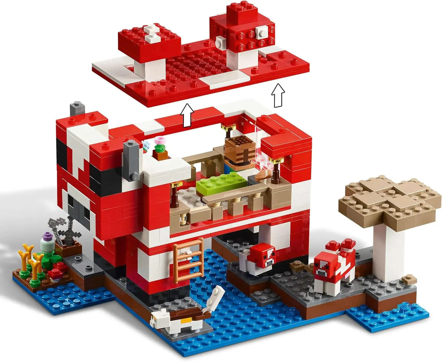 jouet LEGO MINECRAFT 21270 LA MAISON DES CHAMPIMEUHS LEGO
