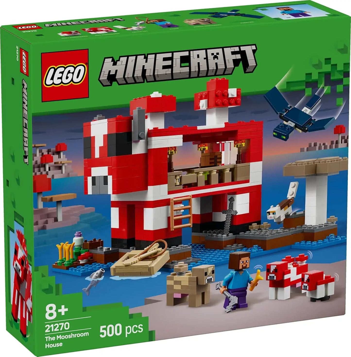 jouet LEGO MINECRAFT 21270 LA MAISON DES CHAMPIMEUHS LEGO