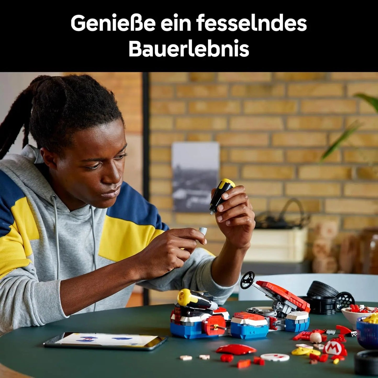 Jouets et jeux LEGO Mario Kart - Mario Et Kart Standard - Figurine Collector De Personnage Nintendo - Maquette De Voiture à Construire pour Fans De Jeux Vidéo - Cadeau pour Adulte 72037 LEGO