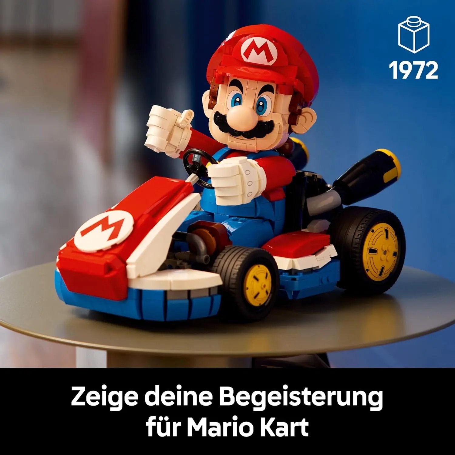 Jouets et jeux LEGO Mario Kart - Mario Et Kart Standard - Figurine Collector De Personnage Nintendo - Maquette De Voiture à Construire pour Fans De Jeux Vidéo - Cadeau pour Adulte 72037 LEGO