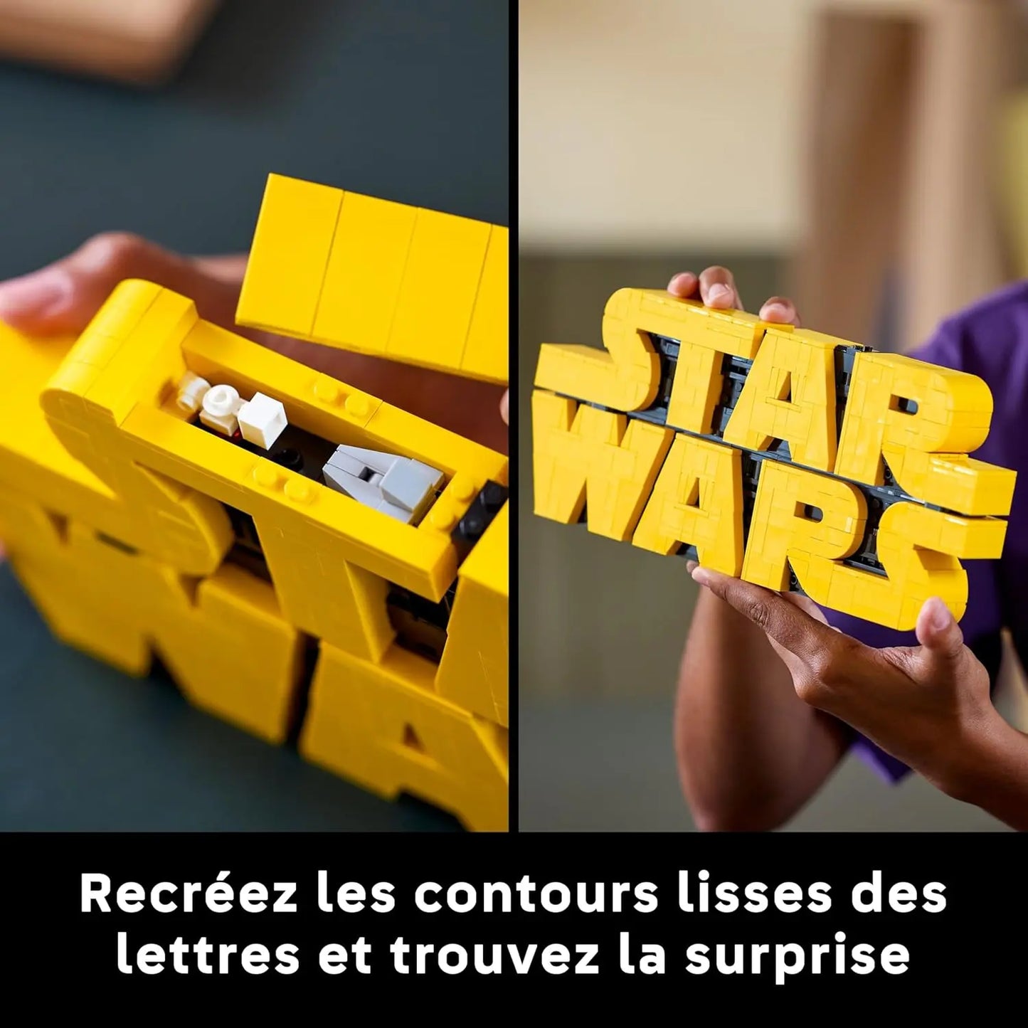jouet lego LEGO Star Wars 75407  Logo De Star Wars en Briques lego