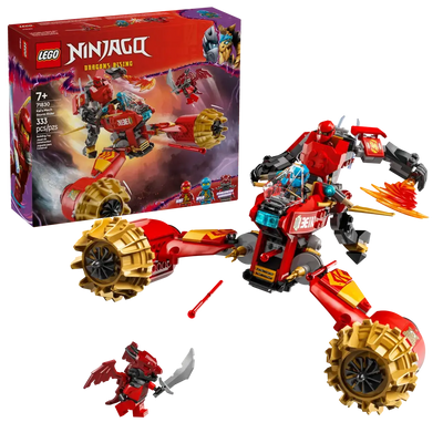 jouet pour enfant La moto tempête du robot de KaiLEGO Ninjago 71830 : Kai’s Mech Storm Rider lego