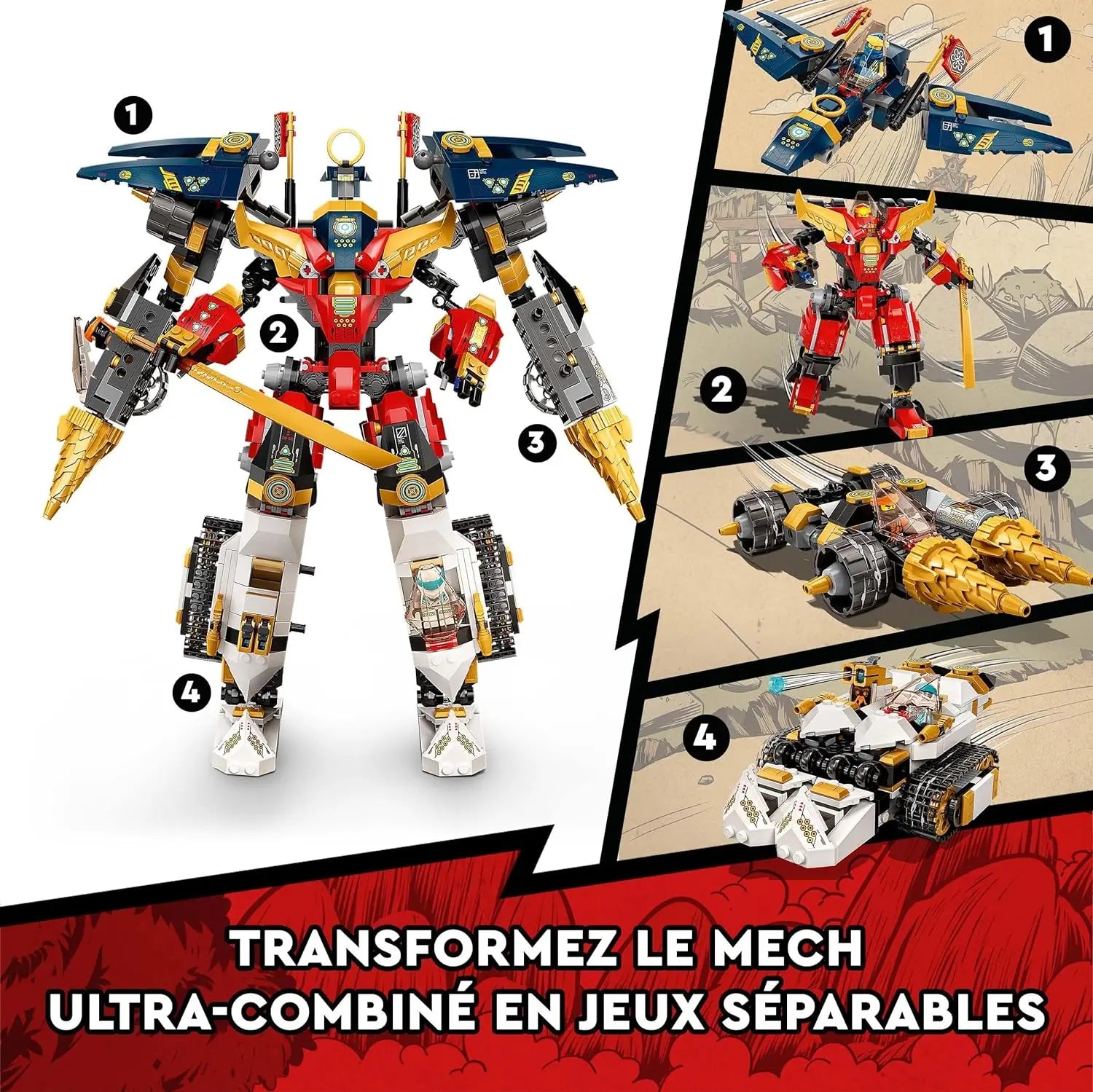 lego Lego 71765 Le robot Ultra combo Ninja lego