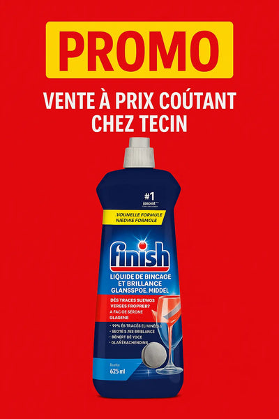 Liquide de Rinçage Powerball Brillance FINISH le flacon de 800mL TECIN HOLDING