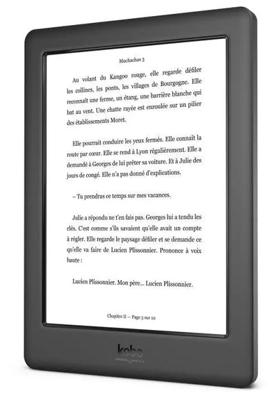 Tablette Liseuse numérique Kobo by TECIN Glo HD Noir Kobo