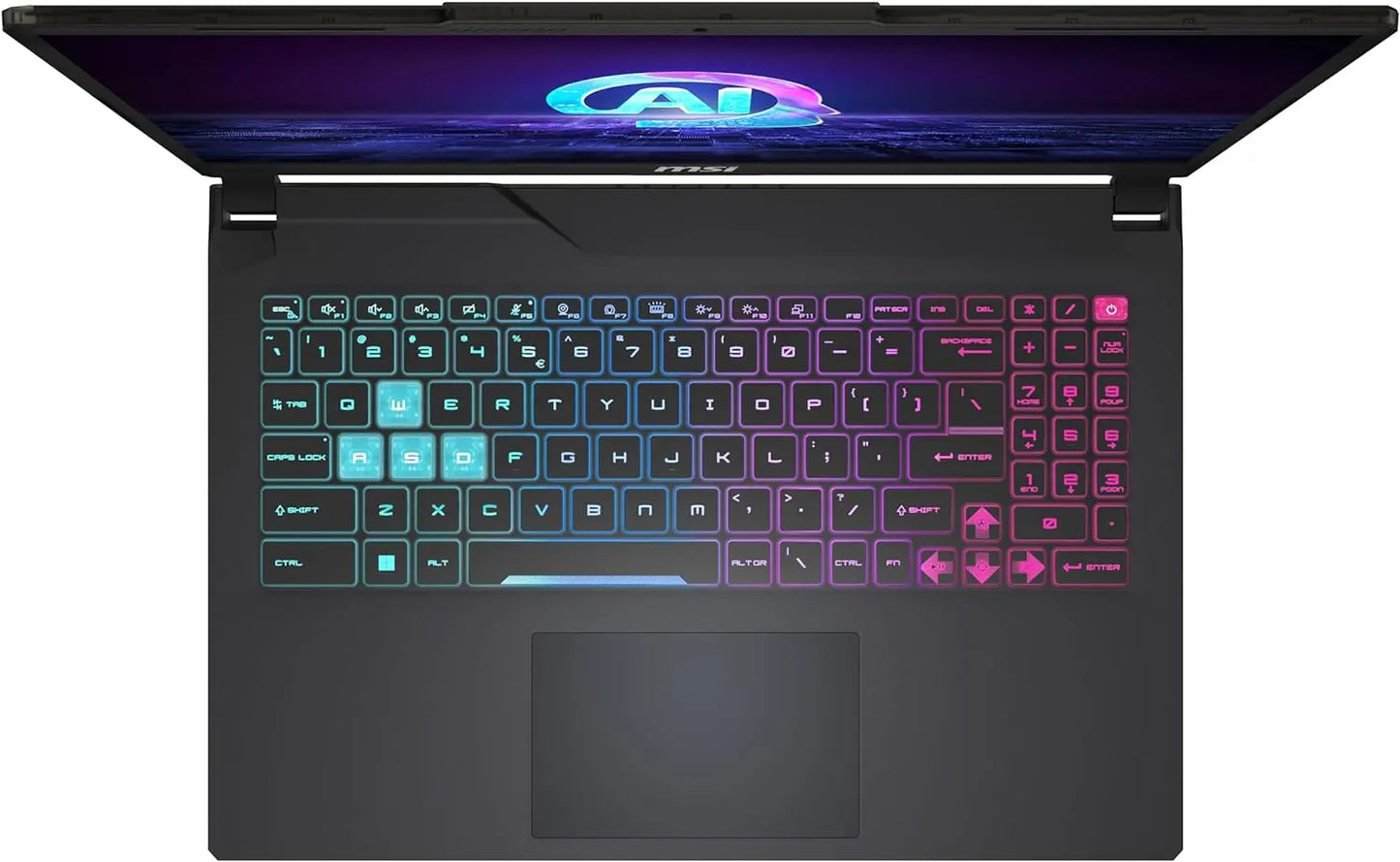 Ordinateurs portables MSI Cyborg 15 AI A1VFK-011FR : Intel Core Ultra 7 155H - 16GB DDR5 - SSD 512GB - Nvidia RTX4060 8GB - 15.6' Full HD 144Hz - Windows 11 Famille MSI