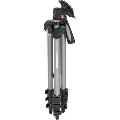 Manfrotto Trépied MK393-H avec rotule 3D à plateau rapide Manfrotto