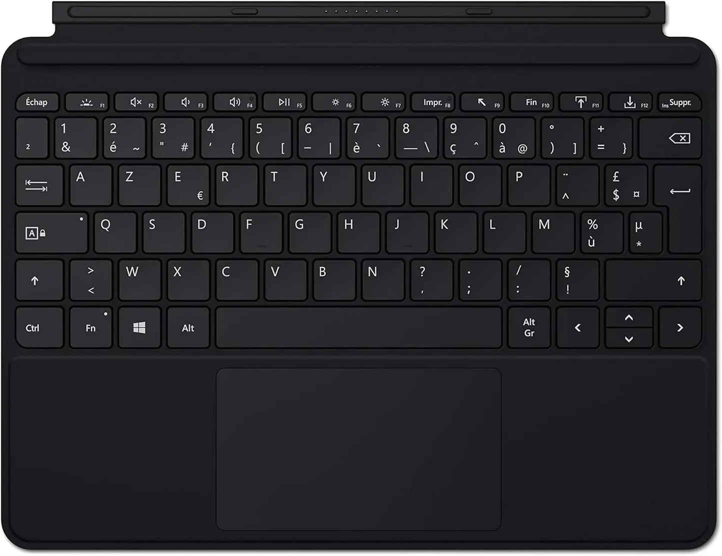 Appareils électroniques Microsoft Clavier Type Cover - Clavier français - Noir - Compatible  Surface Go, Surface Go 2 et Surface Go 3 Microsoft
