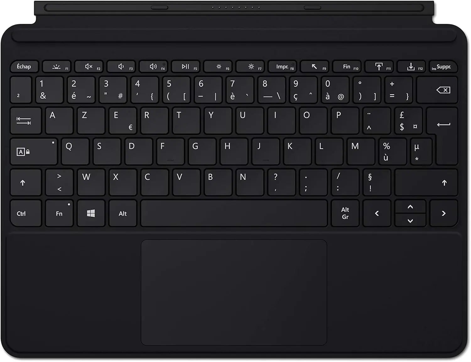 Appareils électroniques Microsoft Clavier Type Cover - Clavier français - Noir - Compatible  Surface Go, Surface Go 2 et Surface Go 3 Microsoft