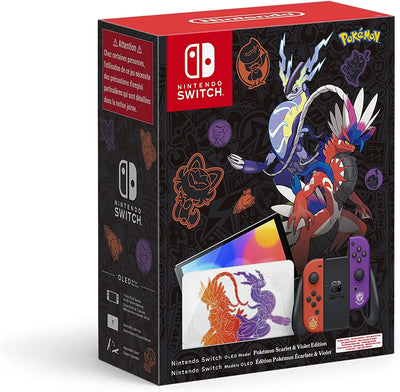 Nintendo Console Switch modèle Oled Pokemon Ecarlate et Violet Nintendo
