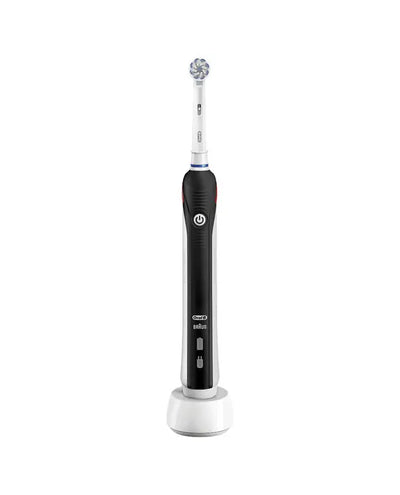 Hygiène personnelle Oral-B PRO 2 2000S Sensi Ultrathin Adulte Brosse à dents rotative oscillante Noir, Blanc  4210201178712 Oral-B