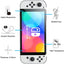 PHONILLICO Verre Trempé pour Nintendo Switch OLED [Pack de 2] Film Protection Resistant Vitre Protecteur Anti Rayure NOVAGO