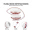 PUERSITBluetooth 4.0 Casque Subwoofer Microphone Stéréo Jack 3,5 mm Filaire Casque Casque de Sports de Plein Air Casque Pliant（Rose) TECIN HOLDING