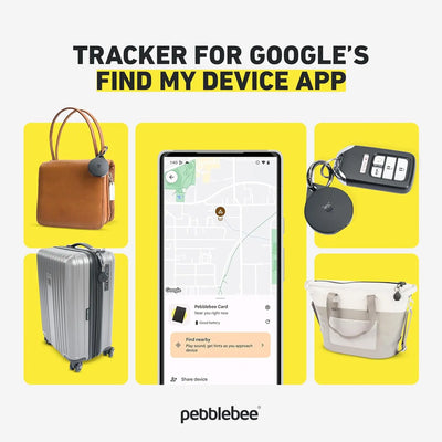 Pebblebee Clip Bluetooth pour Android â Dispositif de suivi rechargeable avec batterie 12 mois pour clÃ©s, portefeuille et plus encore â Alternative Ã  l'AirTag pour Android â Compatible avec Google Find My Device TECIN HOLDING