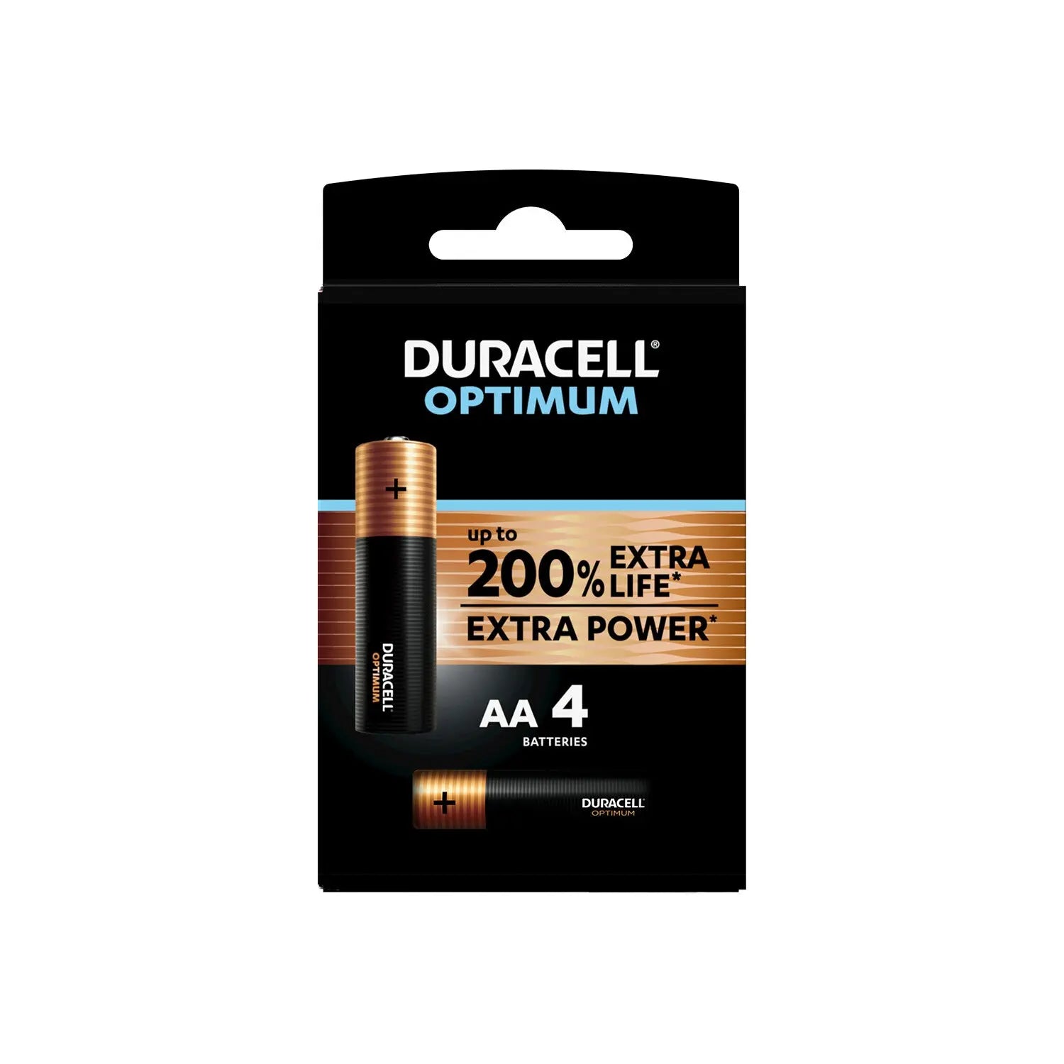 Pile alcalines AA 1.5V LR06 MX1500 x4 DURACELL Energizer