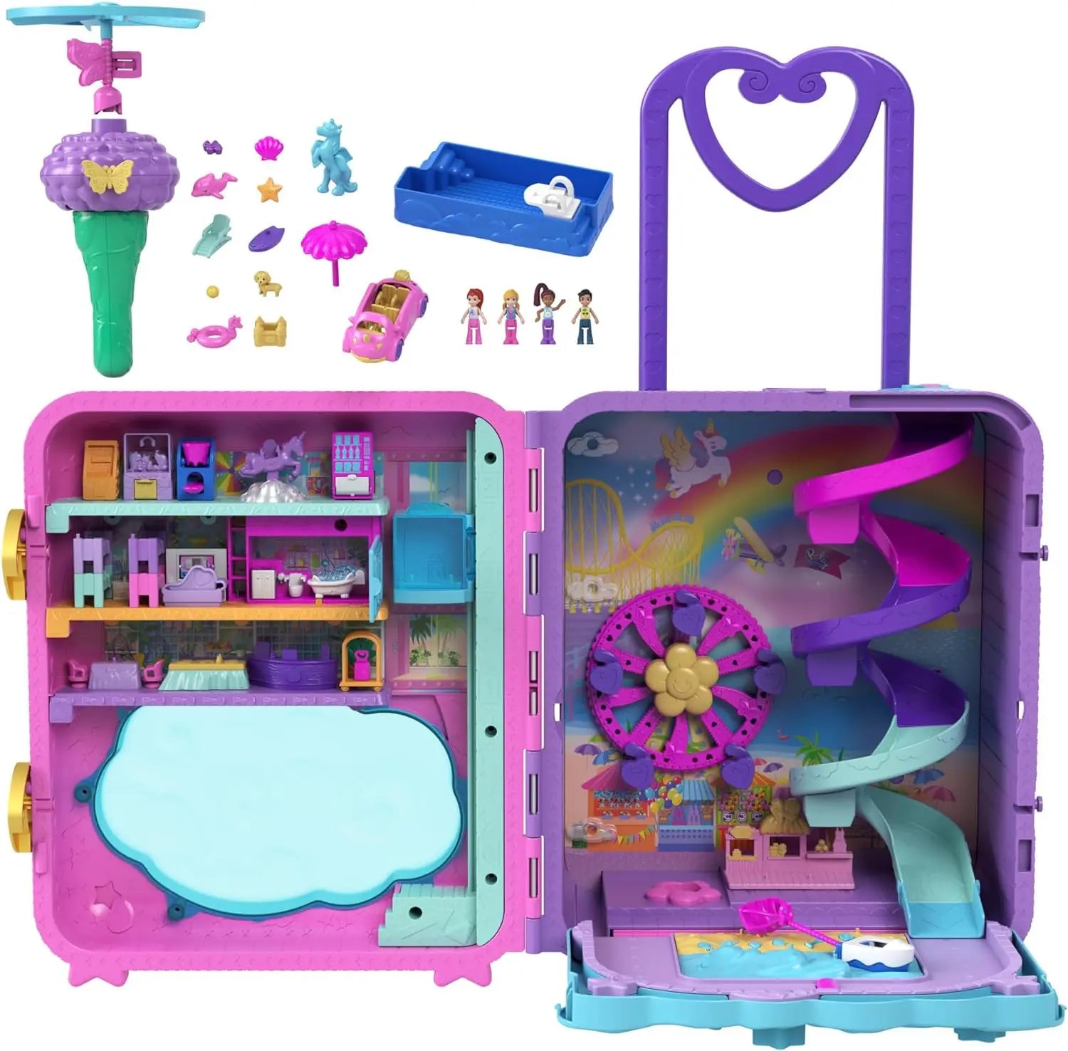 jouet Polly Pocket Valise Surprise Polly Pocket Mattel Games