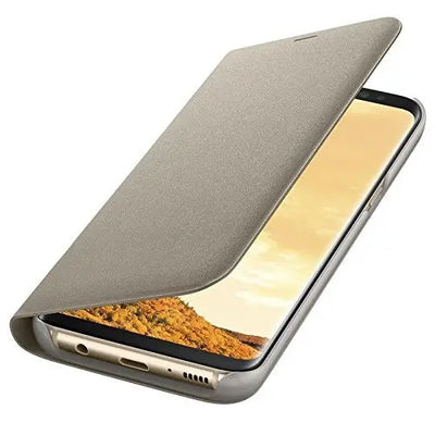 Protection pour téléphone mobile Samsung LED view cover ( OR  )  GOLD Samsung Galaxy S8 Samsung