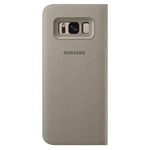 Protection pour téléphone mobile Samsung LED view cover ( OR  )  GOLD Samsung Galaxy S8 Samsung