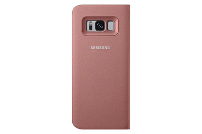 Protection pour téléphone mobile Samsung LED view cover (ROSE ) - Samsung Galaxy S8 Samsung