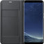 Protection pour téléphone mobile Samsung LED view cover (noir) - Samsung Galaxy S8 Samsung