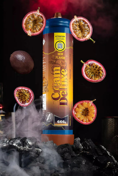 Protoxyde d’azote Crème Deluxe Fruit de la Passion Oxyde 666g TECIN HOLDING