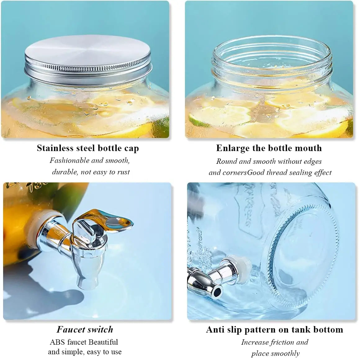 Quid Viba Distributeur de boissons 7,5 l Multicolore RAZER