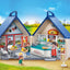 lego Playmobil 70111 City Life / Restaurant Americain Diner transportable lego