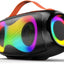 Bluetooth Speaker SWTOIPIG Enceinte Bluetooth sans fil portable avec lumière LED, stéréo True Wireless stéréo JBL