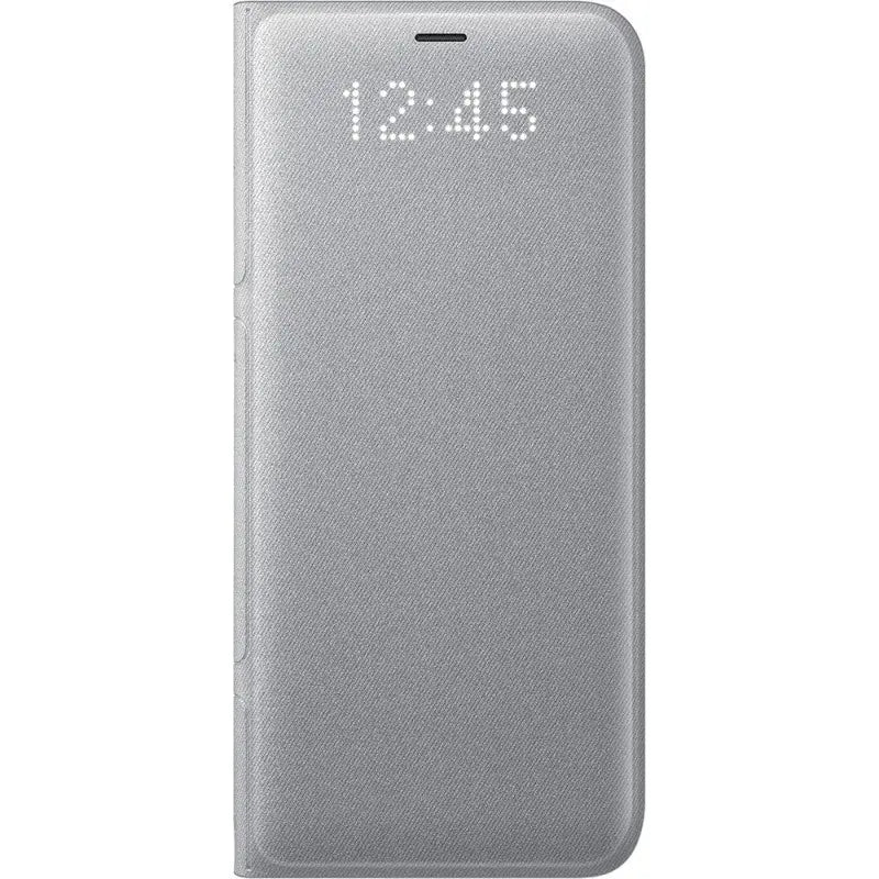 Phone Case Samsung LED View Cover  - Étui à rabat pour téléphone portable - argent - pour Galaxy S8 Samsung