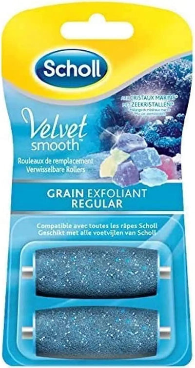 Scholl Rouleaux de Remplacement Grain Exfoliant pour Râpe Pieds x2 LEGO