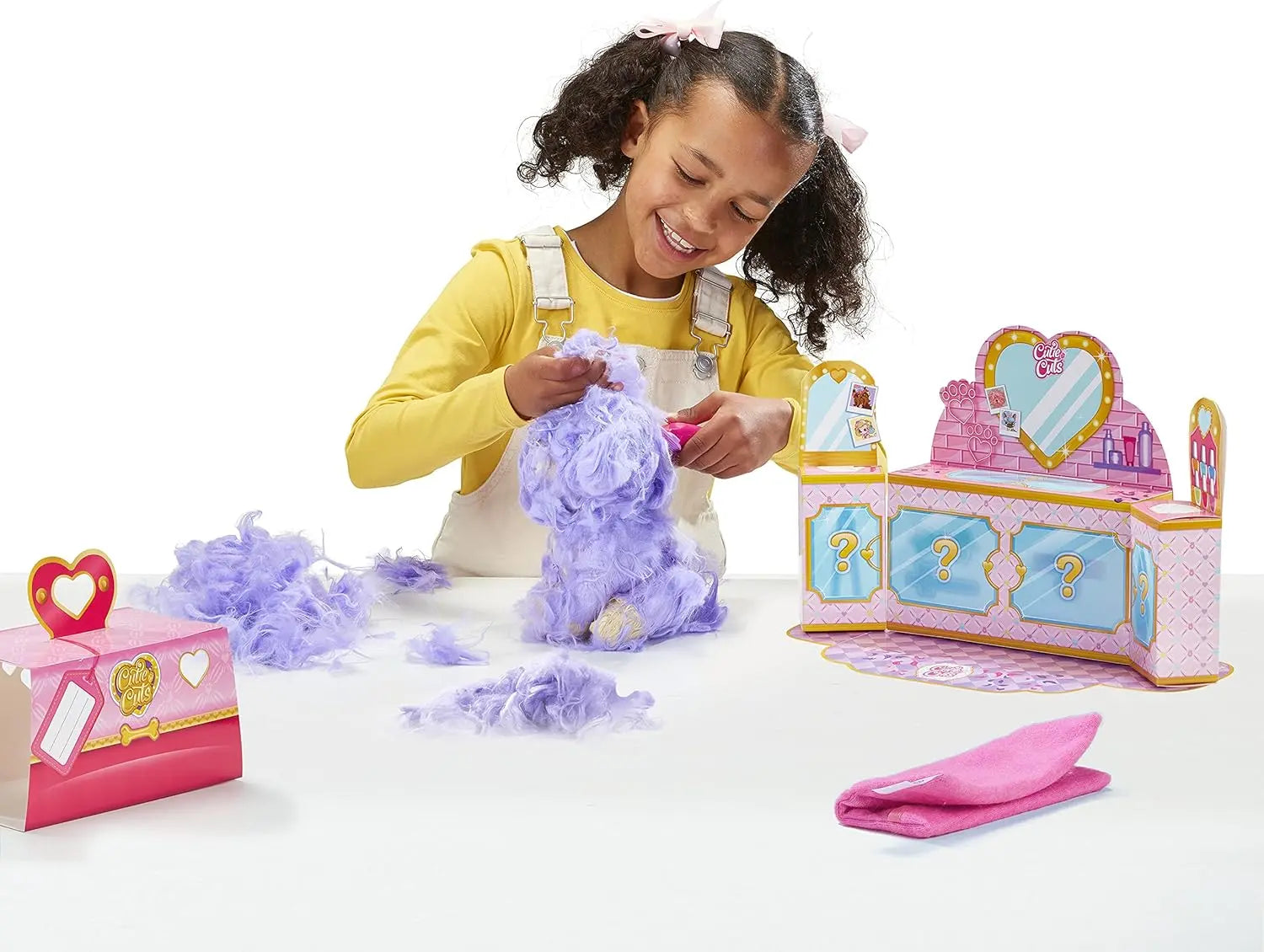 sac a main Scruff A Luvs Salon Surprise Violet Cutie Cuts Little Live Pets