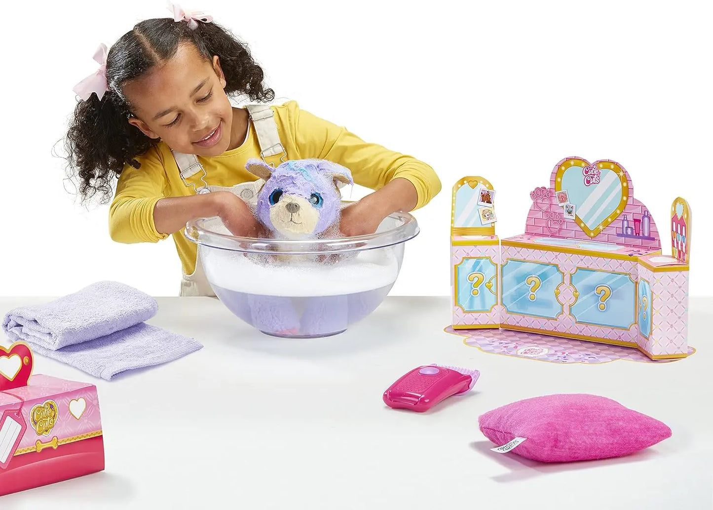 sac a main Scruff A Luvs Salon Surprise Violet Cutie Cuts Little Live Pets