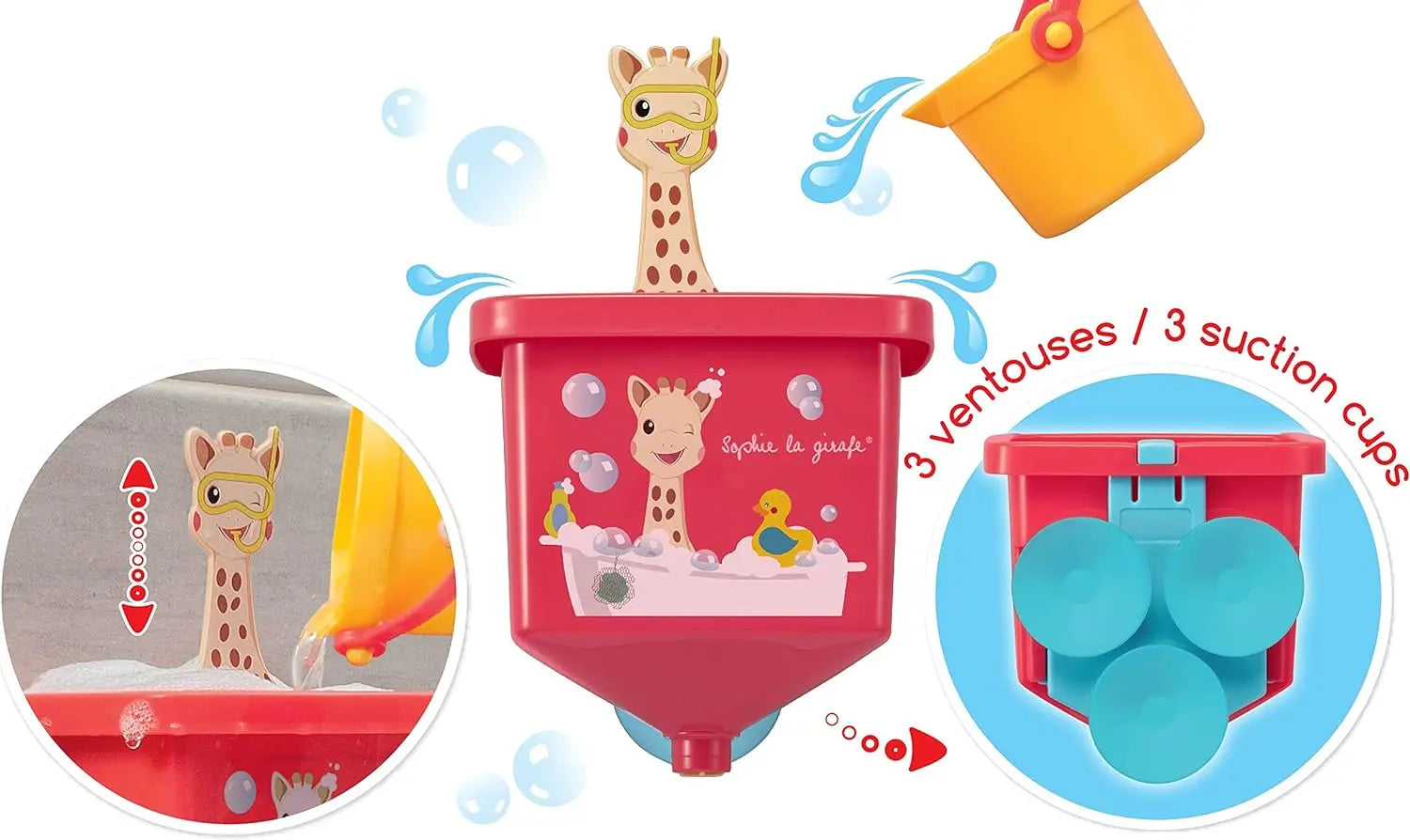 jouet pour enfant Sophie la Girafe Tuyaux folies Tuyaux folies
