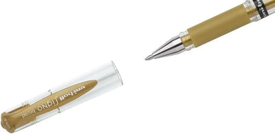 Stylos Stylo roller - Or - Signo Broad grip - Pointe large - Uni-ball TECIN HOLDING