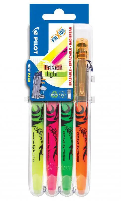 surligneur Surligneur Effaçable PILOT FriXion Étui De 4 pilot