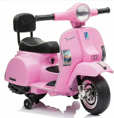 moto pour enfant Sweeek Vespa PX150. Scooter électrique pour enfants 12V 4.5Ah. 1 place avec autoradio Sweek