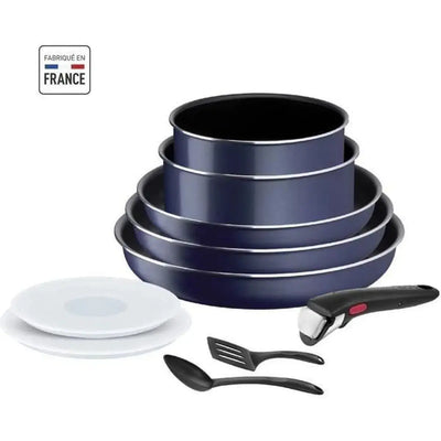 poele TEFAL Ingenio Essential Batterie de cuisine 10 pièces TECIN HOLDING