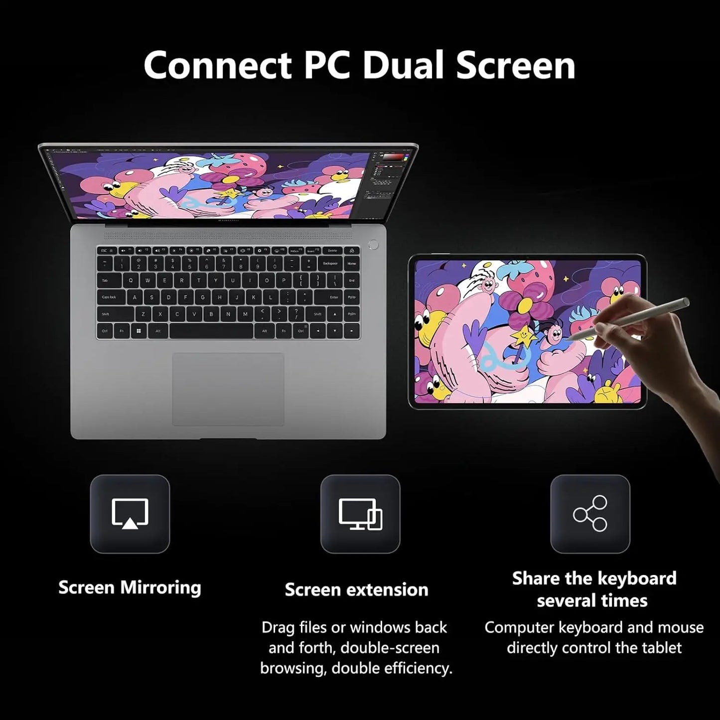 Smartphone Tablette Xiaomi Pad 6 - 6Go RAM 128Go, écran de protection oculaire ultra-clair de 11 pouces 2,8 K, 8840 mAh, charge rapide 33 W, Crosscall