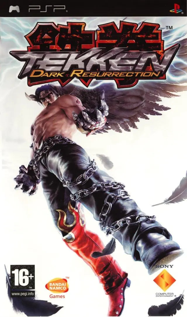 jeu vidéo Tekken Dark Resurrection psp TECIN-PRINCIPALE