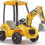 voiture pour enfant Tractopelle électrique enfant jcb 12v Jaune feber