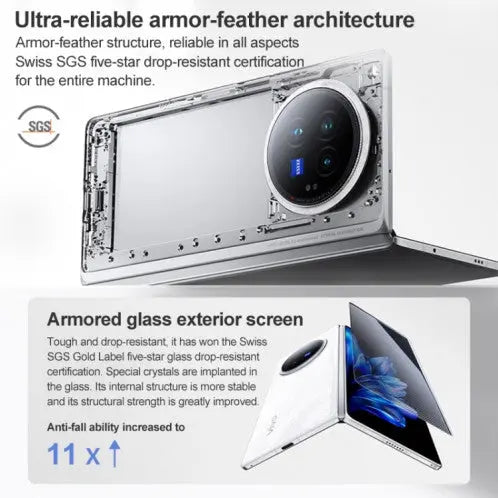 Smartphone Vivo X Fold 3 Pro - 16GB/512GB - TRES FIN vivo