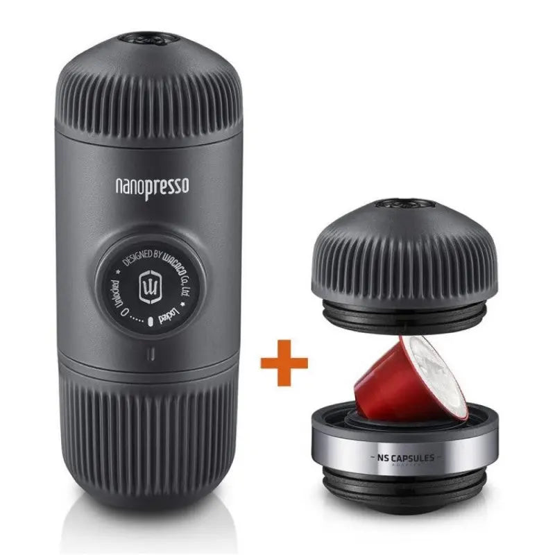 organisateur Wacaco Nanopresso Ground + Adaptateur pour capsules Nespresso TECIN HOLDING