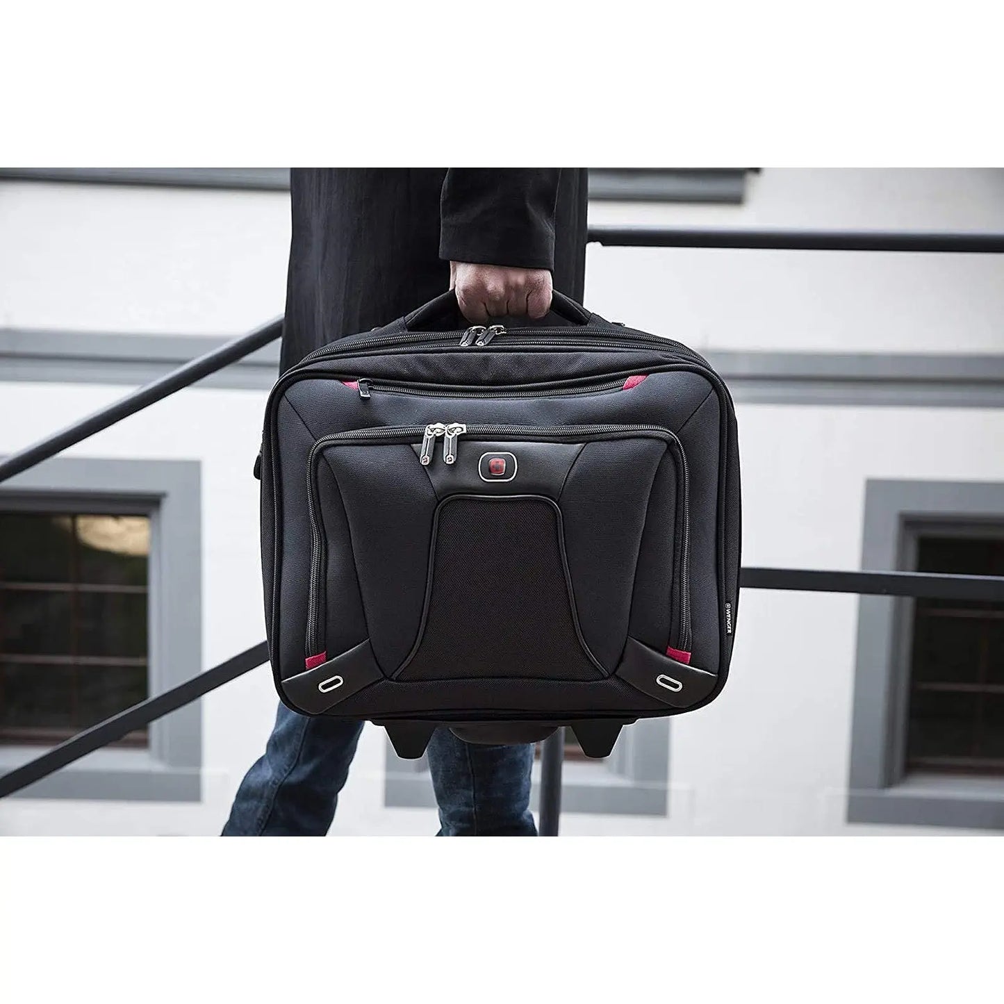Laptop Bag Wenger - Valise à roulettes 20 litres avec compartiment pour ordinateur portable 16? et Tablette 10? noir Port Designs