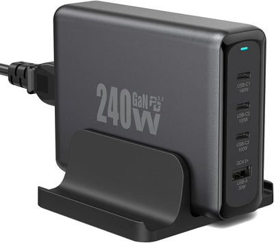 chargeur chargeur ultra performant USB type C 220 W pour MacBook Pro Air, Pixelbook, iPad Pro, i-Phone15/Pro iphone 16, Tecin.fr